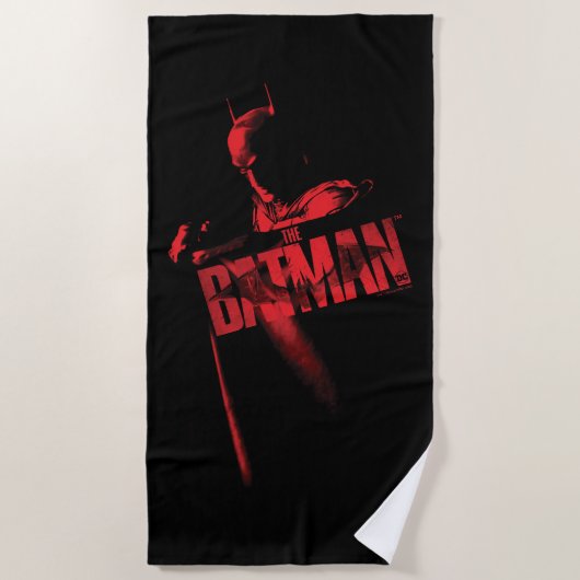 Serviette De Plage Le Batman Cape & Logo (Devant)