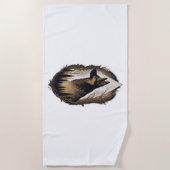 Serviette De Plage Le berger allemand 003 (Devant)