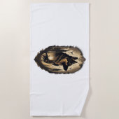 Serviette De Plage Le berger allemand 005 (Devant)