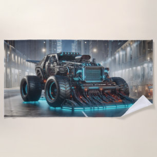 Serviette De Plage Le bolide du futur