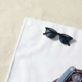 Serviette De Plage Le Challenger (En situation)