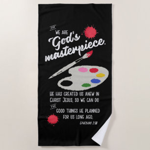 Serviette De Plage Le chef d'oeuvre de Dieu