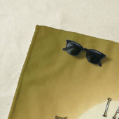 Serviette De Plage Le chemin (En situation)