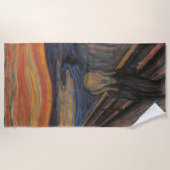 Serviette De Plage Le cri de Munch (Devant)