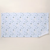 Serviette De Plage Le Cygne Couronné (Devant)