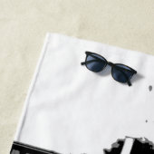 Serviette De Plage Le décollage - Stunt Scooter Trick (En situation)