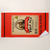 Serviette De Plage Le Étiquette Pale Ale de M. Molotov (Devant)