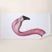 Serviette De Plage Le Flamant (Devant)