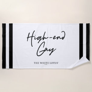 Serviette De Plage Le Gay Haut De Gamme - Le Lotus Blanc