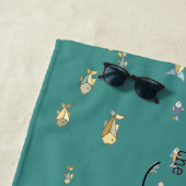 Serviette De Plage Le lac est mon endroit heureux (En situation)