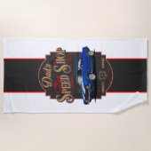 Serviette De Plage Le magasin de vitesse Camaro de papa (Devant)