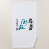 Serviette De Plage Le monde a besoin de plus de la nature insectes li (Devant)