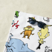 Serviette De Plage Le monde de Dr Seuss Pattern (En situation)