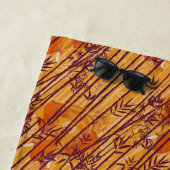 Serviette De Plage Le Motif White Lotus Sunset Safari (En situation)