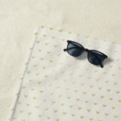 Serviette De Plage Le Nouveau M. et Mme (nom, date) Mariage Coeurs d' (En situation)