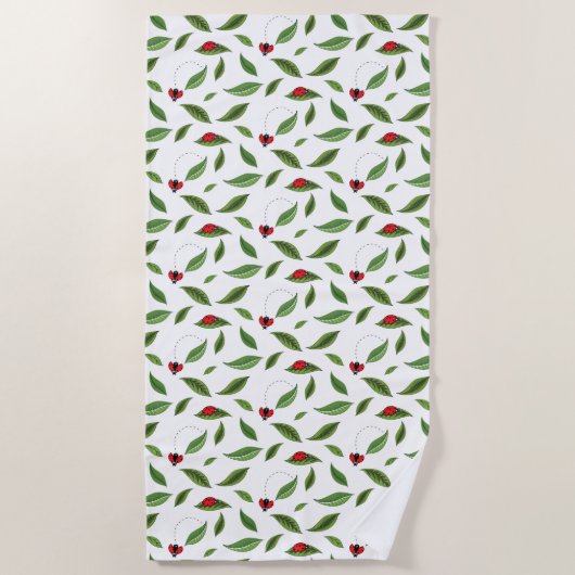 Serviette De Plage Le Petit Ladybugs (Devant)