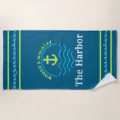 Serviette De Plage Le port Logo Beach Towel (Devant)