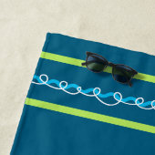 Serviette De Plage Le port Logo Beach Towel (En situation)