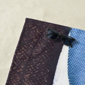 Serviette De Plage Le Président Donald Trump Art Beach Towne (En situation)