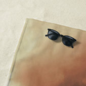 Serviette De Plage Le Repos de Cowboy (En situation)