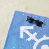 Serviette De Plage Le Signal Trans (En situation)