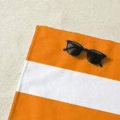 Serviette De Plage Le Soleil Vacances Côte d'Azur Cabana Stripe (En situation)