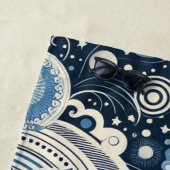 Serviette De Plage Le Studio Maison Indigo Bloom (En situation)