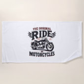 Serviette De Plage le vélo de randonnée original (Devant)