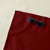 Serviette De Plage Le Whisperer du vin (En situation)