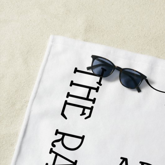 Serviette De Plage Le Zodiac De Ram (En situation)