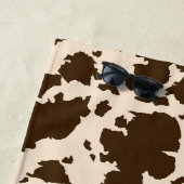 Serviette De Plage Leather Wild Abstrait élégant motif animal (En situation)