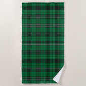 Serviette De Plage L'écossais accentue le tartan de chasse de MacLean (Devant)
