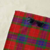 Serviette De Plage L'écossais accentue le tartan de Fraser de clan (En situation)