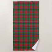 Serviette De Plage L'écossais accentue le tartan de MacCulloch de (Devant)