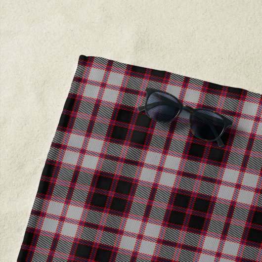 Serviette De Plage L'écossais accentue le tartan de MacPherson de (En situation)