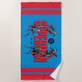 Serviette De Plage Légendes de Superman pour toujours Graphique (Devant)