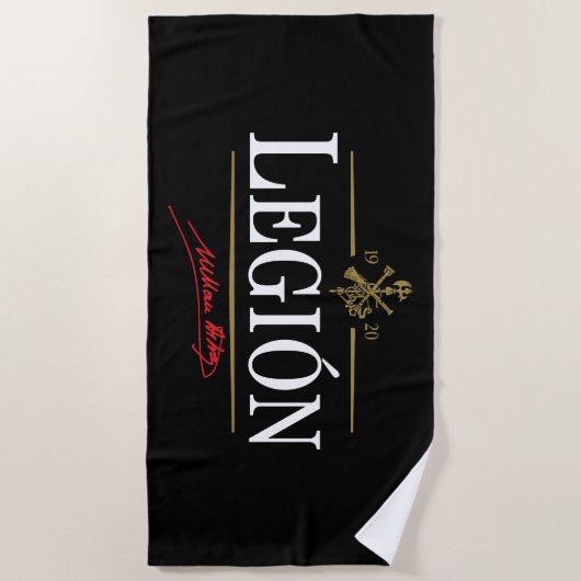 Serviette De Plage Legión (Devant)