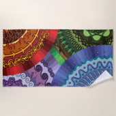 Serviette De Plage L'Elements Mandalas Beach Towel (Devant)
