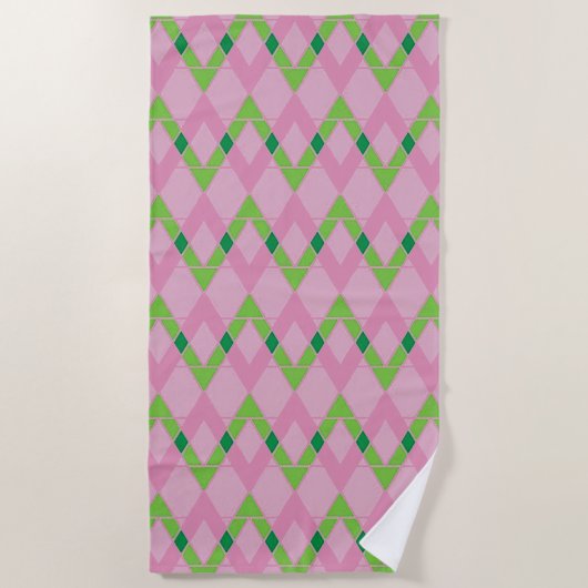 Serviette de plage Lemonade Rose (Devant)