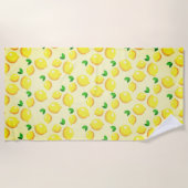 Serviette de plage Lemons (Devant)