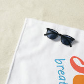 Serviette De Plage Lenteur (En situation)