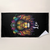 Serviette De Plage Leo Beach Towel (Devant)