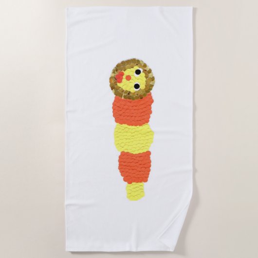 Serviette De Plage Leo Beach Towel (Devant)