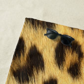 Serviette De Plage Leopard (En situation)