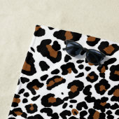 Serviette De Plage Leopard Big Cat Fur Motif Imprimer (En situation)