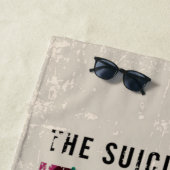Serviette De Plage L'équipe du suicide | Édition Starro Squad (En situation)