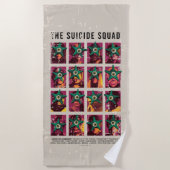 Serviette De Plage L'équipe du suicide | Édition Starro Squad (Devant)
