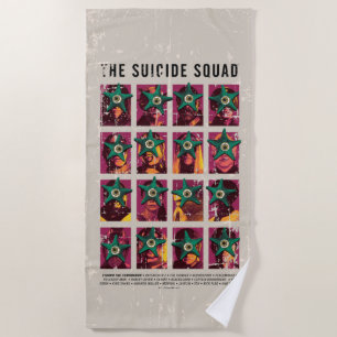 Serviette De Plage L'équipe du suicide Édition Starro Squad