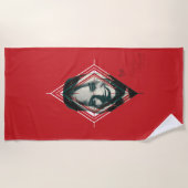 Serviette De Plage L'équipe du suicide | Harley Quinn Diamond Target (Devant)