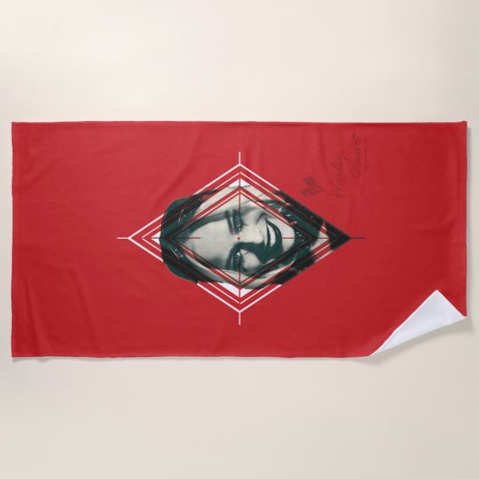 Serviette De Plage L'équipe du suicide | Harley Quinn Diamond Target (Devant)